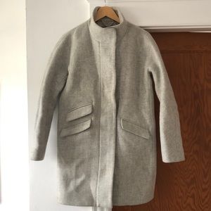 J.Crew wool coat size 8.